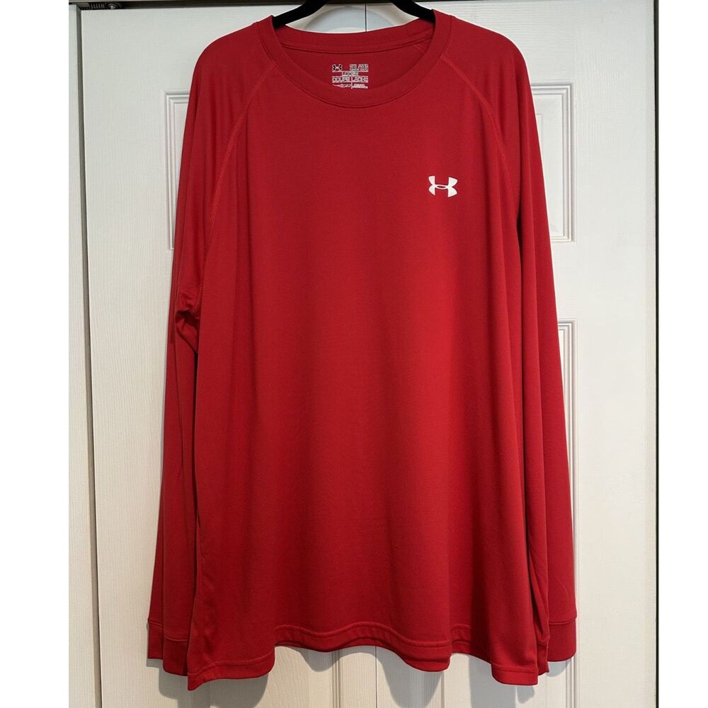Under Armour Red Long Sleeve Shirt